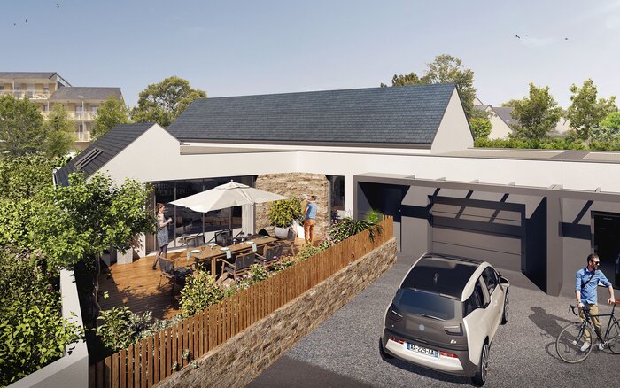 Villa A programme neuf le Chasse Marée Quiberon