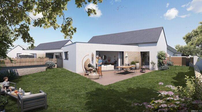Villa B programme neuf le Chasse Marée Quiberon
