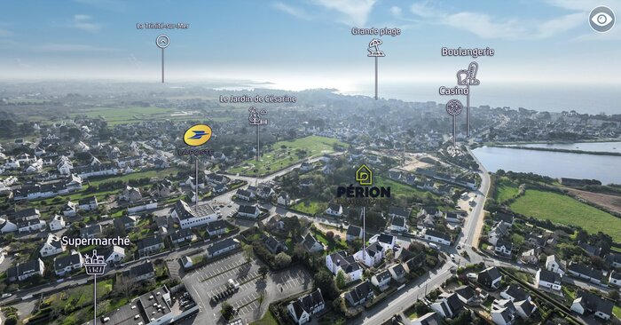 Photolocalisation programme neuf Les Terrasses de Saint-Colomban